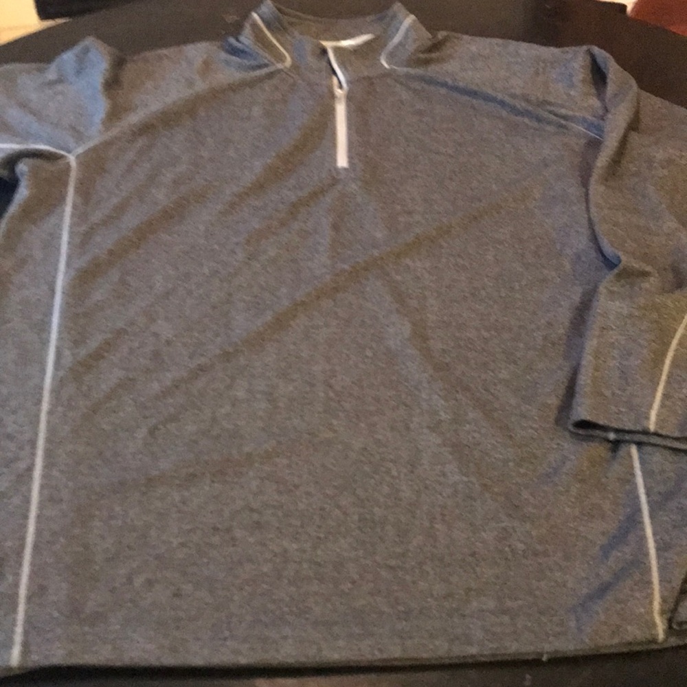 NWOT 2 XL Golf Slazenger 1/4 Zip Gray Pullover 👍